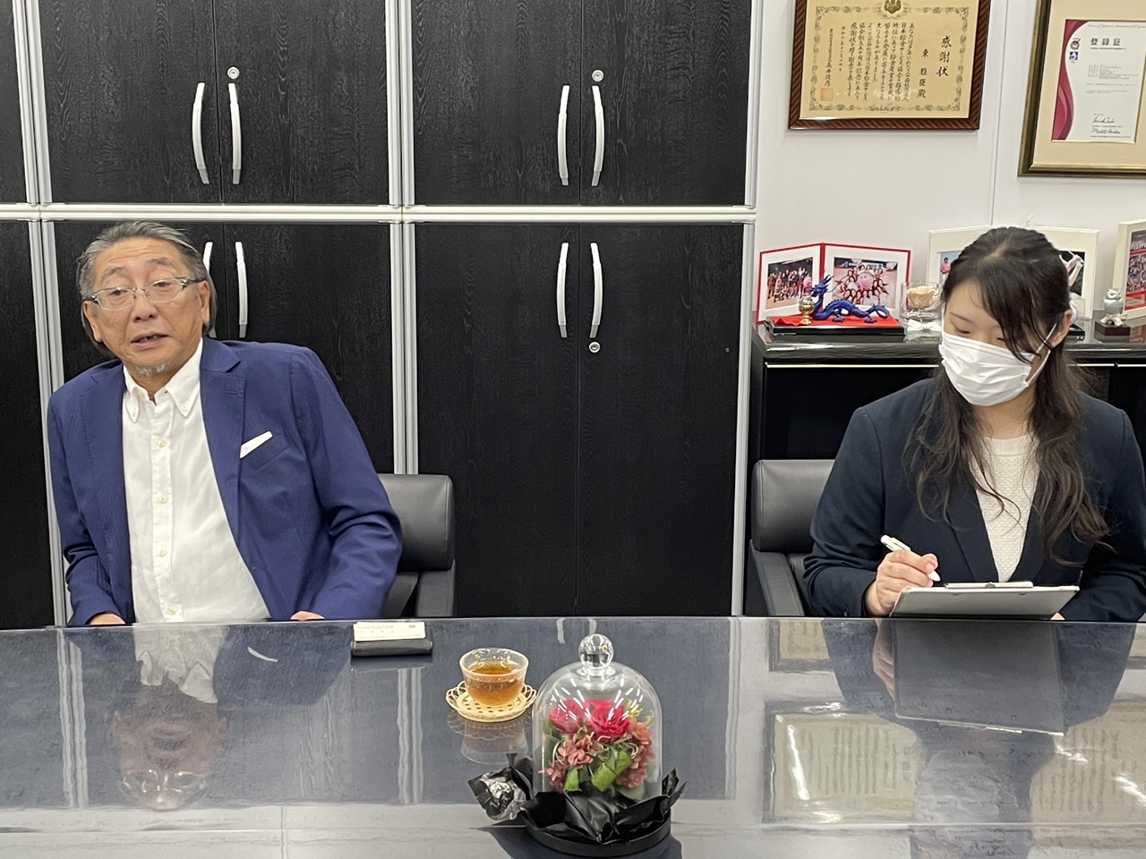 東社長・森様