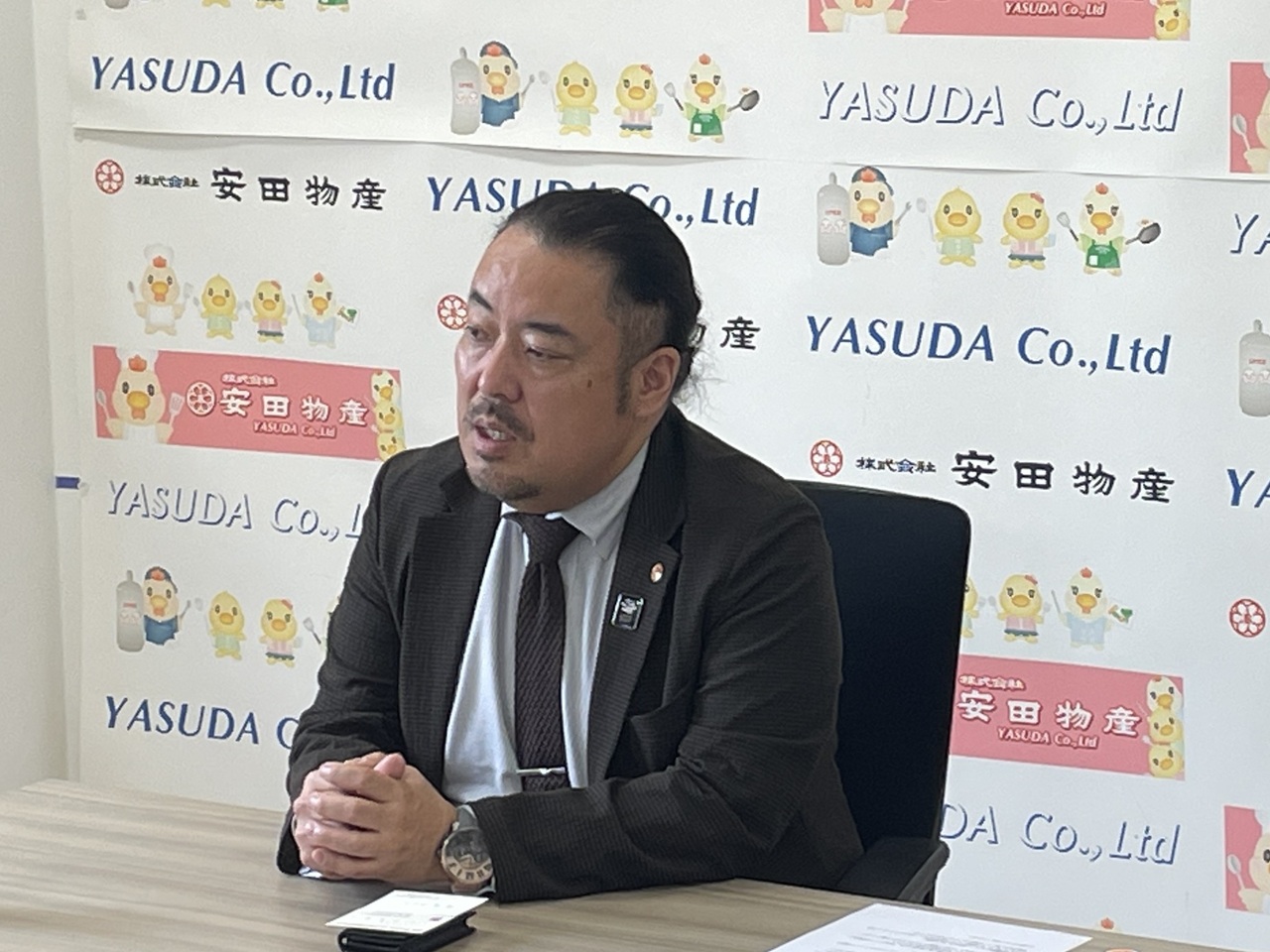 安田社長①