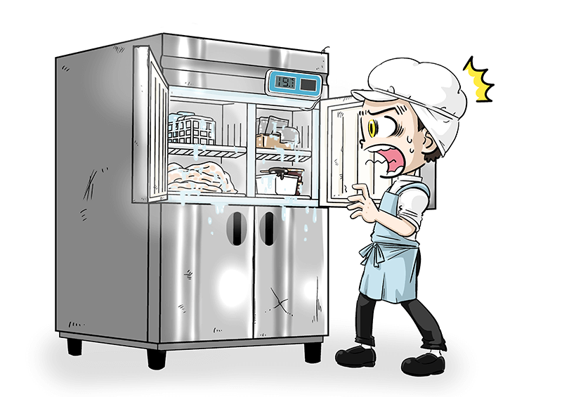 冷蔵庫温度チェック